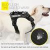 Service Dog Harness, Reflective Dog Vest Harness with 5 PCS Patches, Adjustable Soft Oxford Pet Harness, Inner Layer Mesh, Easy