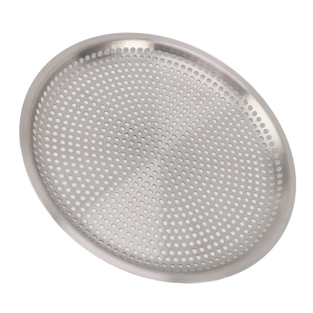 Round Vegetable Tray Draining Hole Tableware Easy To Clean Food Plate Draining