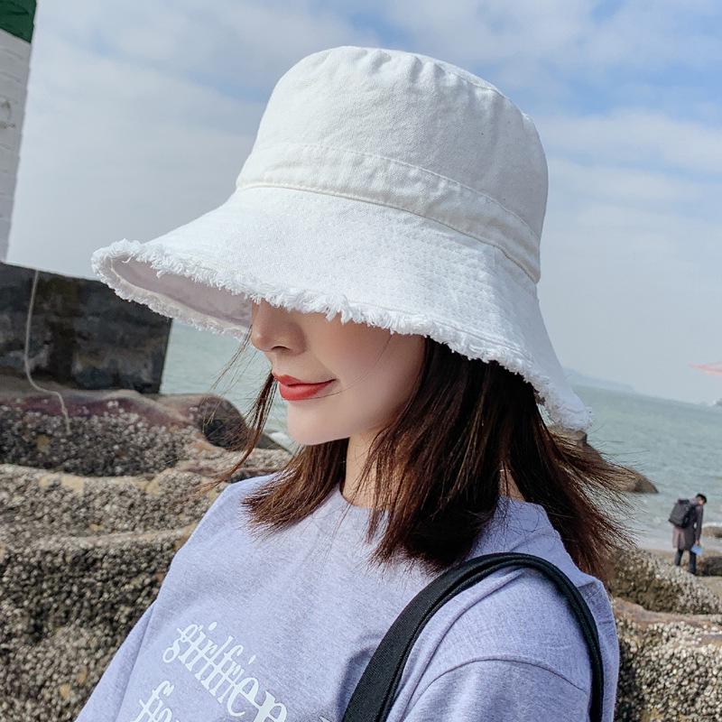 Женская джинсовая панама - Дышащая летняя шляпа для защиты от солнца