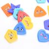 6PCS/set Silicone Children Sensory Stone Textured Silicone Suction Cup Toy  Gift
