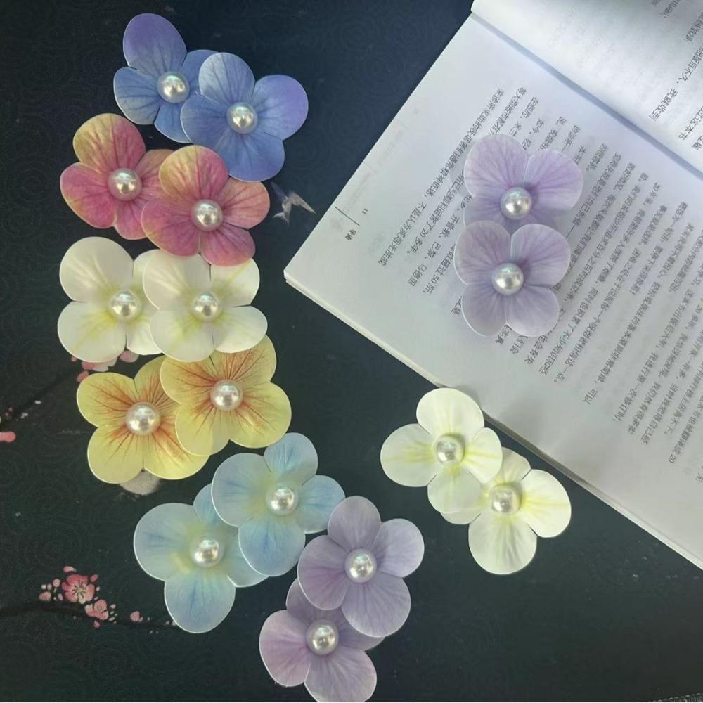 Orchid Flower Flower Hair Clip Pearl Bohemia Headwears New Orchid Hairpin  Girl