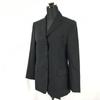 Сделано в Японии LES MUES 100% Шерстяной Блейзер Женский M Черный Подкладка Купра(ИСПОЛЬЗОВАЛ)