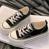 Platform Canvas Shoes Women's 2025 New Spring and Summer with Skirts Versatile Popular Muffin Sports and Leisure Board Shoes Children's Models