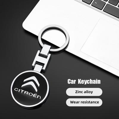 1 шт. Высококачественный металлический брелок с логотипом автомобиля для C1 DS3 C2 C3 Vts C4 Saxo C4L C5 C6 C8 Xsara C3-XR Picasso Berlingo Cactus