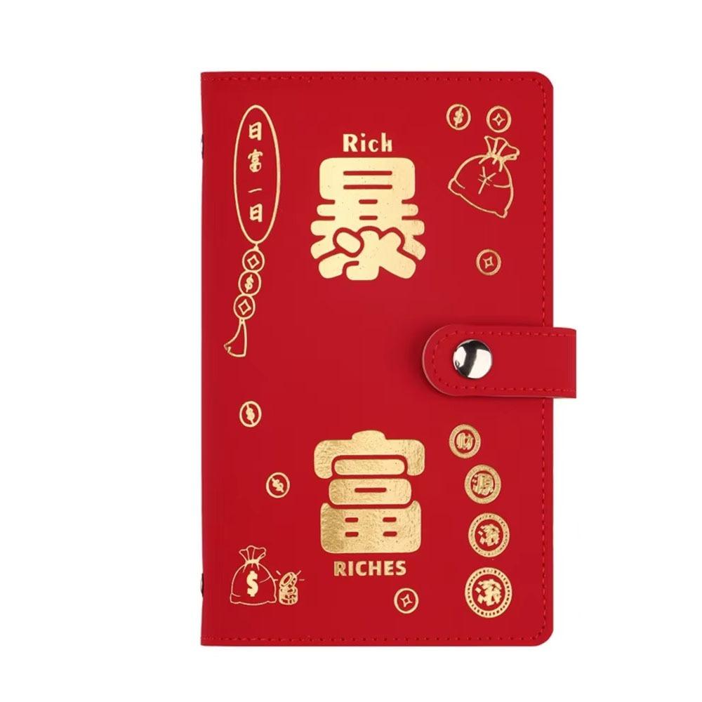 Водонепроницаемый 100 конвертов для челленджей Fun Cash Бюджетный блокнот Планировщики денег