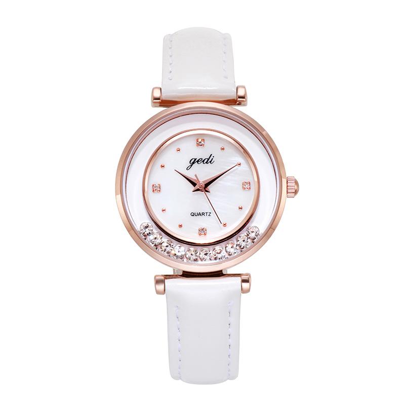 CQ369 Женские часы с переливающимися стразами водонепроницаемые студенческие часы часы из кварца класса люкс часы подарок часы для женщины