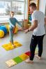 sensory mat Sun (stiff) 1 pc - bright red