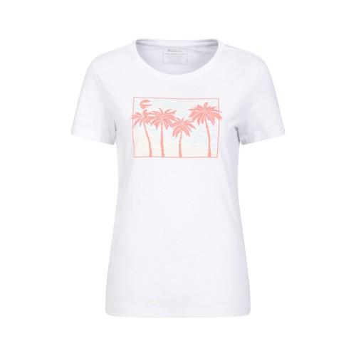 Mountain Warehouse Womens/Ladies Postcard Palm Organic T-Shirt