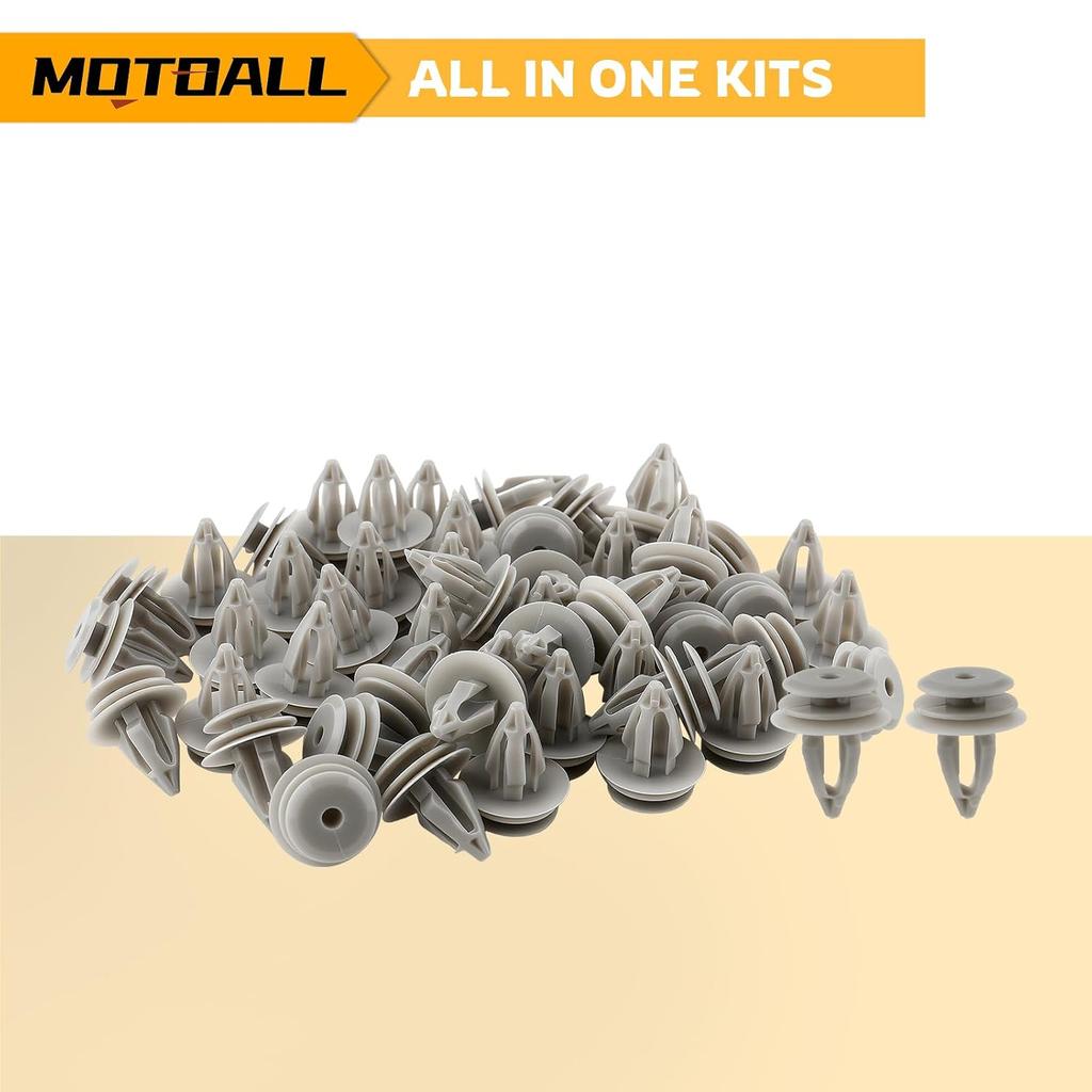 MOTOALL Door Panel Clips Pack of 50