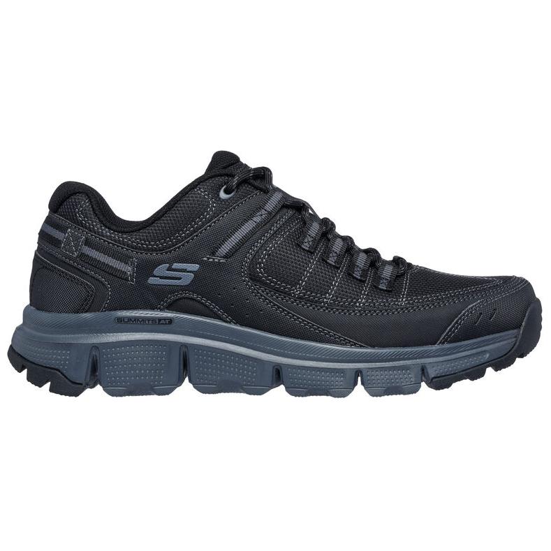 Skechers Суммиты На открытом воздухе Удобные Походные Беговые Низкие Повседневные Кроссовки Мужские кроссовки Черный 237620-BKCC