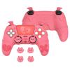 PlayVital Gothic Imp Cute Protective Cover for Ps5 4 Thumb Grip Caps and 6 Stickers Grip Cover for Ps5 Compatible with Official Ps5 Charging Station