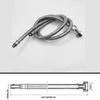 G12 Stainless Steel Braided Faucet Inlet Pipe For Kitchen Sink  Bathroom Basin Mixer 60100Cm