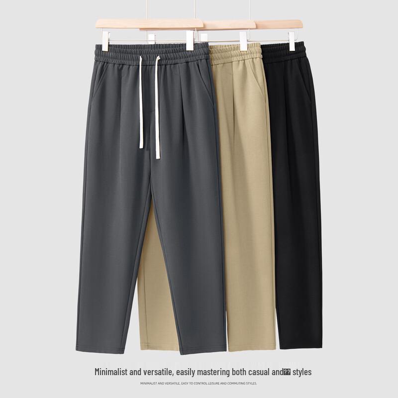 JEEP SPIRIT Мужские спортивные повседневные брюки свободного кроя зауженного кроя 2025