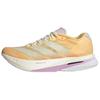 adidas Adizero Boston 13 Поддержка отскока Дышащие Беговые кроссовки Женские Светло-оранжевые Белые KK1291