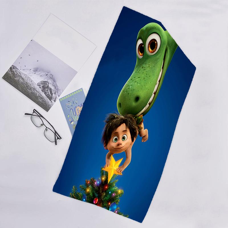 1pc The Good Dinosaur1 Beach Towel, Beach and Seaside Swimming Pool Equipment, Fashion Pattern, Rectangular, Travel Essentials