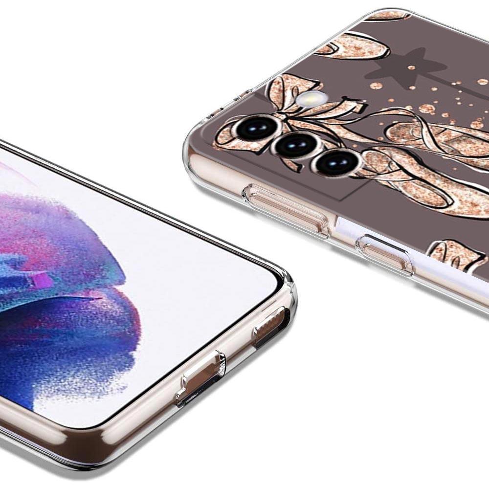 Простой чехол для телефона с балетным лебедем для Samsung Galaxy S23 S22 5G S20 Ultra S21 FE 5G S10E S9 S8 S10 Plus Мягкая задняя крышка