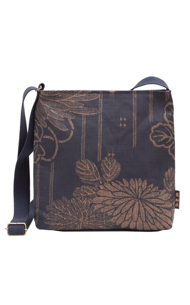 Made In Japanese Persimmon Shibu Birthday [creareki] Women's Pochette, Crossbody, Lightweight, Japan, Style, Indigo, Dyed, Hanasara, Small, Shoulder,