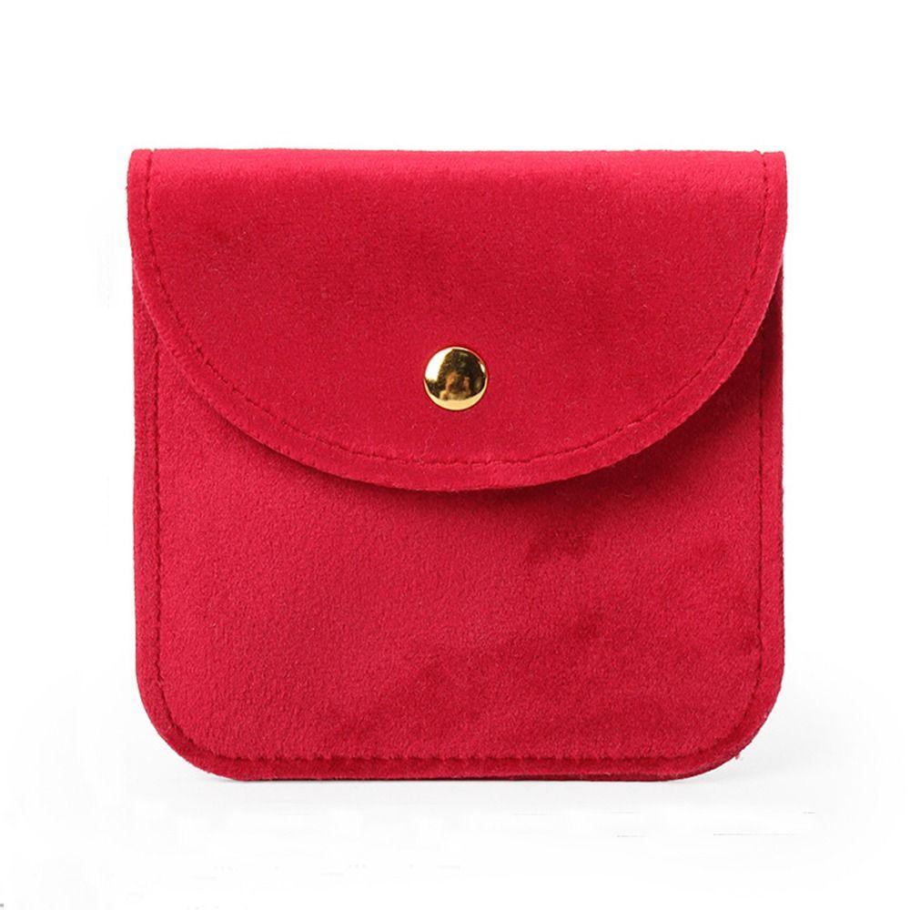 Упаковочная сумка на кнопке, бархатная сумка для хранения ювелирных изделий, подарочная сумка, упаковочная сумка