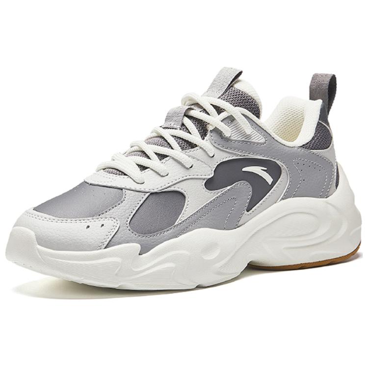 Anta Мужские ретро-кроссовки Xingfeng Chunky Dad Shoes Серый Белый 912438805-7