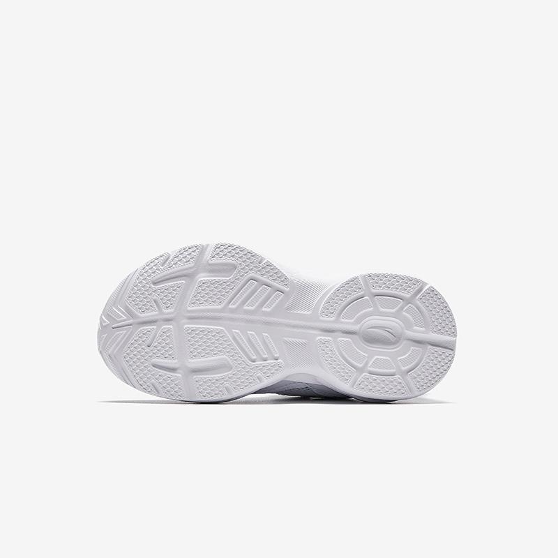 Anta Детские сетчатые модные универсальные легкие амортизирующие кроссовки с низким верхом для бега Детские кроссовки для бега Белый серый A22449977-1