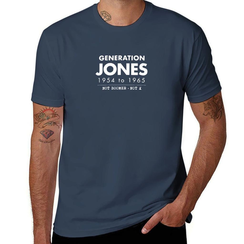 Generation Jones T-Shirt man t shirts high quality luxury brand men t shirt cotton 100% g man t shirts for men T-Shirt