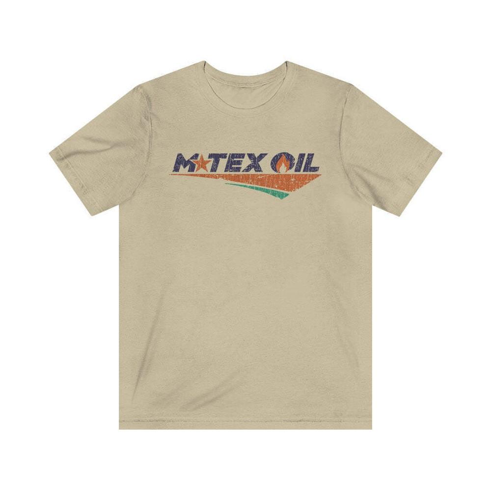 M-Tex Oil Company 1985 Винтажная мужская футболка Унисекс футболка