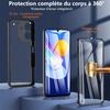 360 Полная защита корпуса Двусторонняя защитная пленка для экрана Чехол для телефона Redmi 13C 12C 10C 9 9A 9C Note 13 Pro 5G 12 11S 10 9 Противоударный чехол для телефона