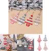 Decorative Wooden Christmas Pendants For Tree And Home Party Enjoyment