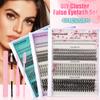 DIY Lash Extension Mix Styles Lash Clusters Individual Remover Tweezers Lash Brush for Self Application Makeup
