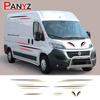 Наклейки на кузов фургона для Fiat Ducato Peugeot Boxer Citroen Jumper Relay Автомобильные Кемперы Авто Графика Полосы Авто Тюнинг Декор Наклейки