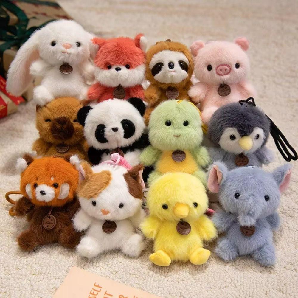 Stuffed Animal Animal Plush Pendants Rabbit Duck Stuffed Capybara Doll Bags Decor