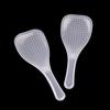 2 шт. кухонные антипригарные ложки для риса, ручные ложки для роллов, прозрачные пластиковые ложки для еды