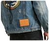 Xintang Mens Retro Heavy Industry Denim Jacket – High Street Turn-Down Collar Shirt Jacket 2025, American Loose Fit Top