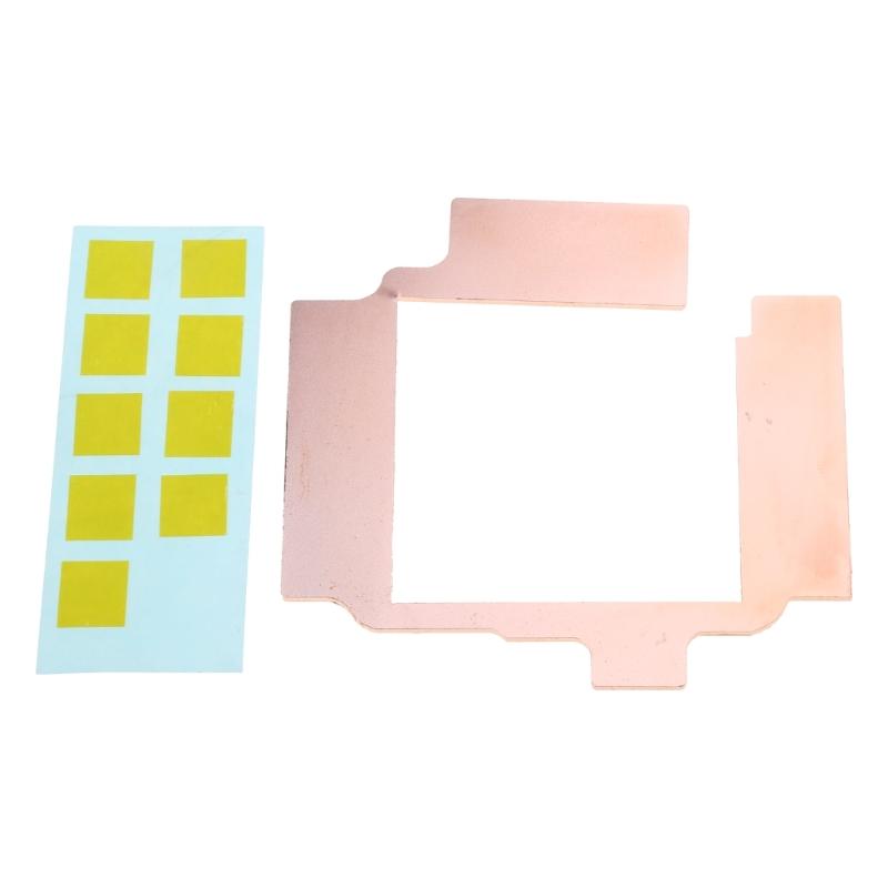 GPU M Copper Heat Sink For Diator Memory Miner 3080ti 3090 3090ti GPU 15-40 Degree Thermal Pad