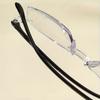 3Pcs Stylish Rimless Reading Glasses With Blue Light Blocking Frameless Fashionable Readers For Men & Women