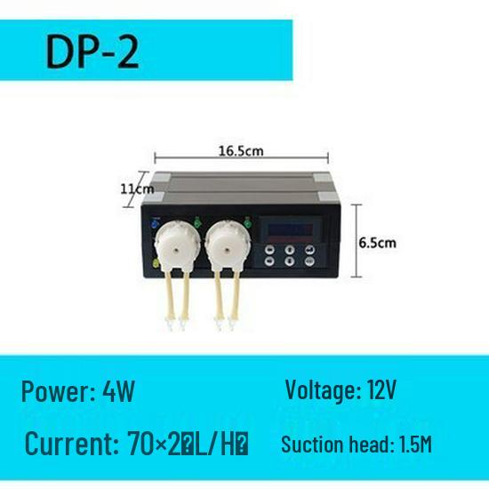 Jebao DP2/3/4 Автоматический перистальтический дозирующий насос для морской воды Расширение (DP3S/DP4S)