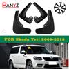 4 шт. 2009-брызговики для Skoda Yeti, брызговики, брызговики, аксессуары для брызговиков, авто стиль