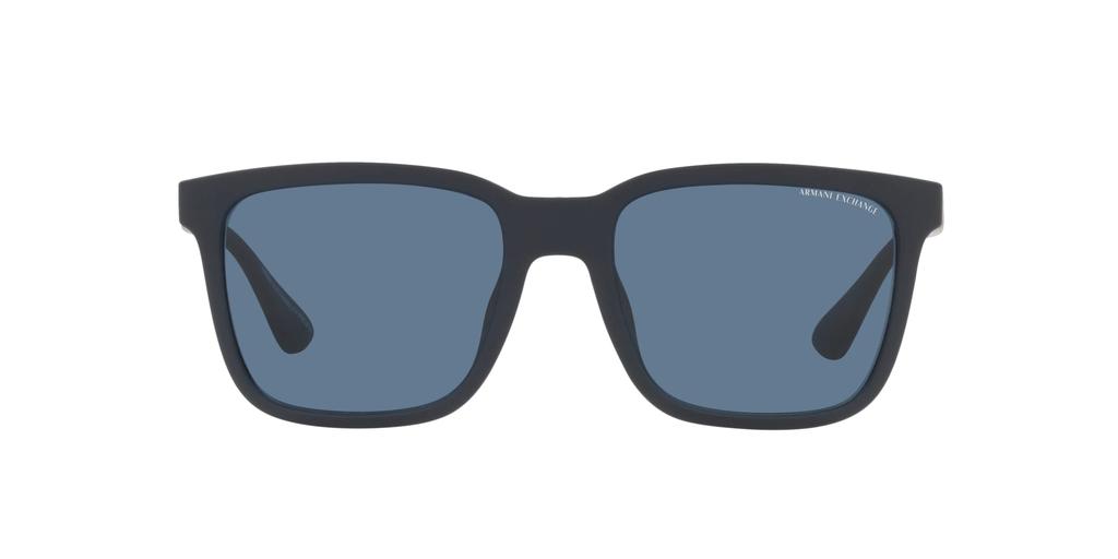 Armani Exchange AX4112SU Matte Blue 55 Men's Sunglasses,