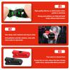 Silicone Car Door Anti Shock Pad Soundproof Gasket Lock Buckle Protector Cover For Hyundai N Line i20 i30 Sonata Tucson Azera R8