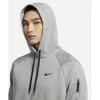 Nike Толстовка с капюшоном для фитнеса TherMafit Pullover M Темно-серый Heather Particle Grey Dq4835 063