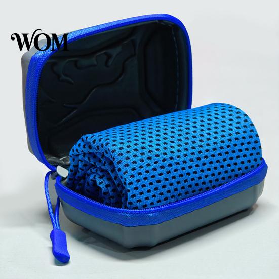 Sweat Absorbing Fitness Towel 1/5Pcs Cooling with Carrying Case, Quick Dry Absorbent Ice for Running Neck & Face, Breathable Chilly Sports, Gym, Yoga,