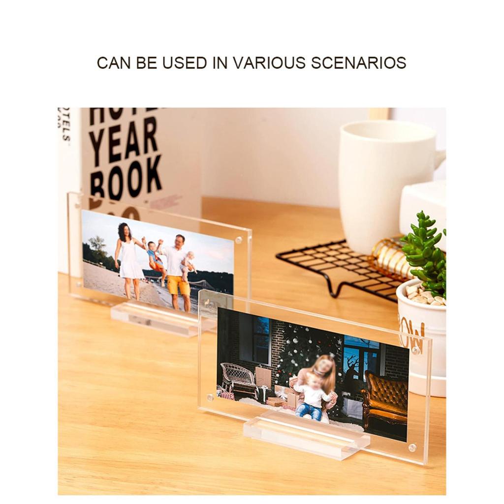 Dollar Bill Frame Display Paper Money Tabletop Stand Holder for Home