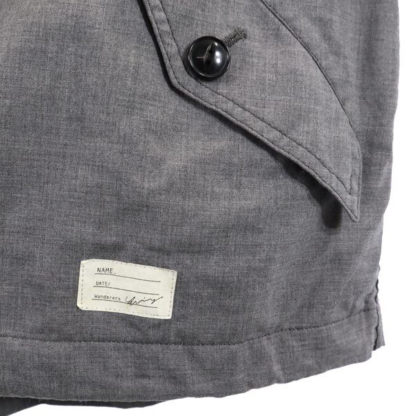 Имя. Сделано в Японии Анорак Парка 1 серый Мужской Б/У