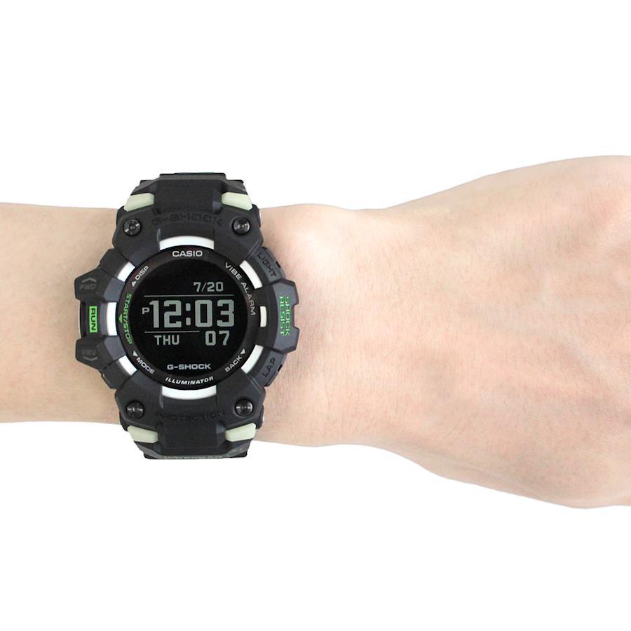 CASIO G-SHOCK GBD-100LM-1 GBD-100 SERIES G-SQUAD Training Bluetooth World Time Calendar Black Wrist Watch For Men