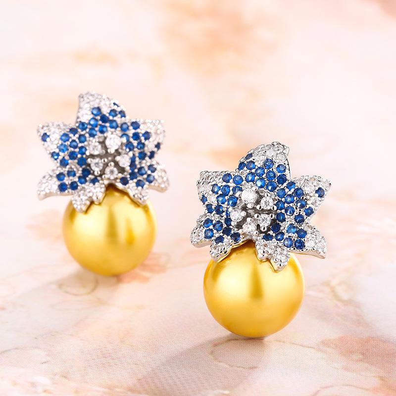 Ювелирные изделия Ювелирные изделия Новые Имитация Натурального Жемчуга Модные Универсальные Серьги-Иглы Из Серебра S925 Для Женщин