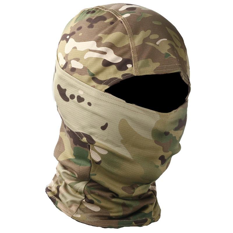 Tactical Balaclava Military Camouflage Full Face Mask Motorcycle Cycling Army War Airsoft Hunting Face Shield Hat Neck Scarives