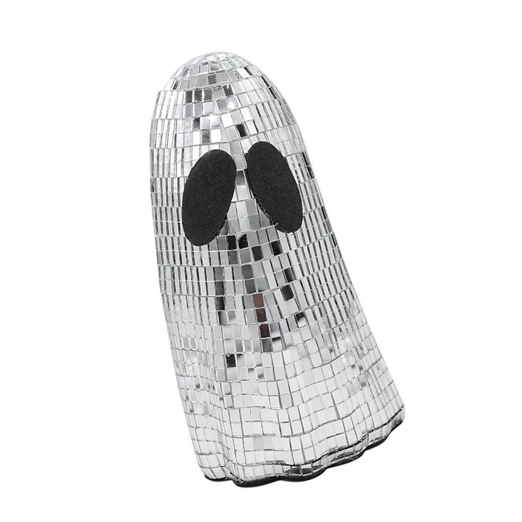 Disco Ghost Halloween Decoration Ghost Disco Ball Table Ornaments For Home Party Bar Indoor Outdoor Use