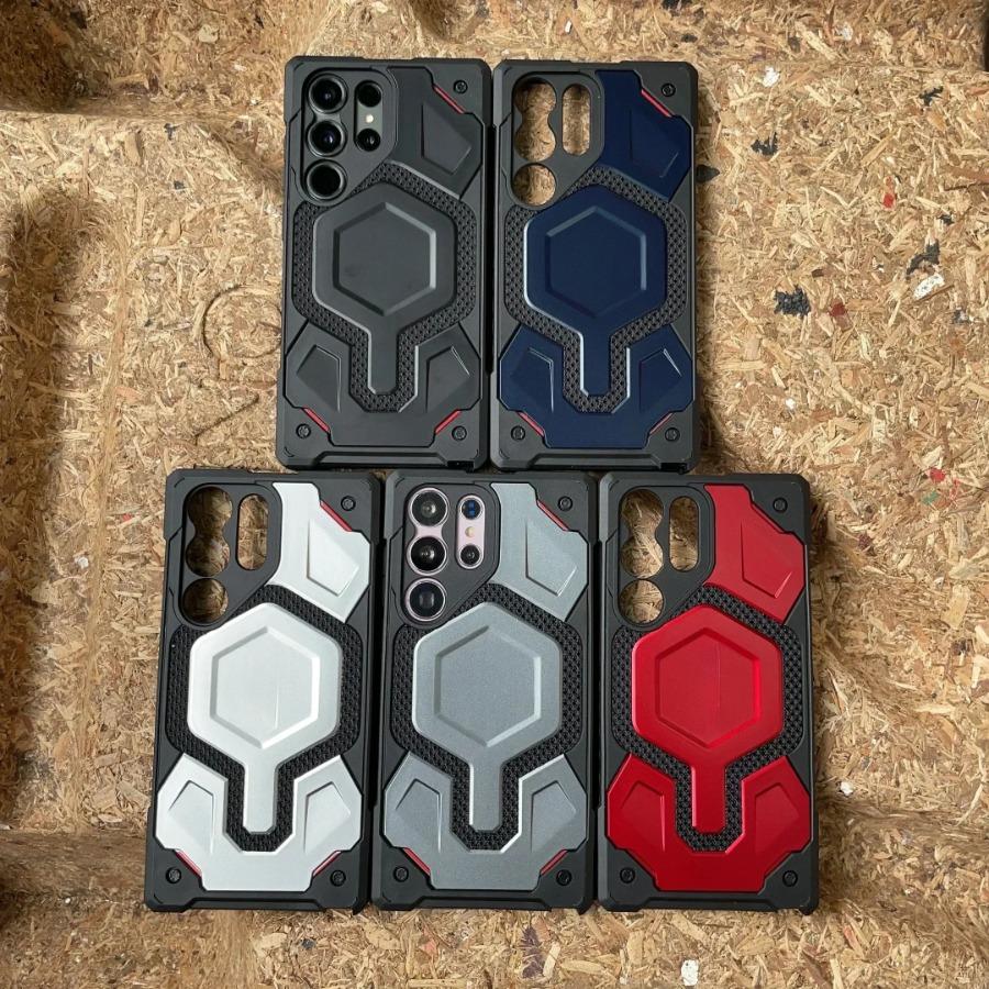 Чехол Monarch Pro Magnetic KEVLAR для SamsungS25 Ultra S23 S24 Plus Magnet Military Rugged Armor Shockproof Magsafe Protect Cover