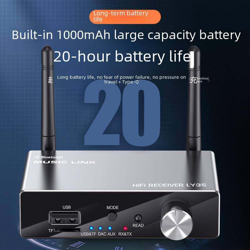 Bluetooth-адаптер HIFI-аудио: Оптоволоконный коаксиальный приемник и передатчик, цифро-аналоговый преобразователь для винтажных аудиосистем