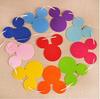 3-Row Colorful Mickey Mouse Garland Party Decorations, Disney Theme Garland for Birthday Party Decorations, Room Decorations, Baby Showers, and